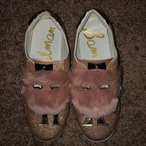 Sam Edelman Liv Ovee Faux Fur Monster Sneaker